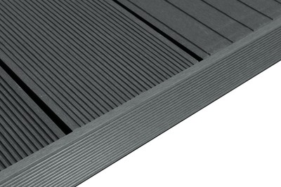 WPC Terrassendielen Abschlussleiste Abdeckleiste