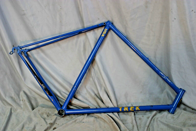 1985 Trek 410 Touring Road Bike Frame 57cm Medium Lugged Steel USA Made Shipper