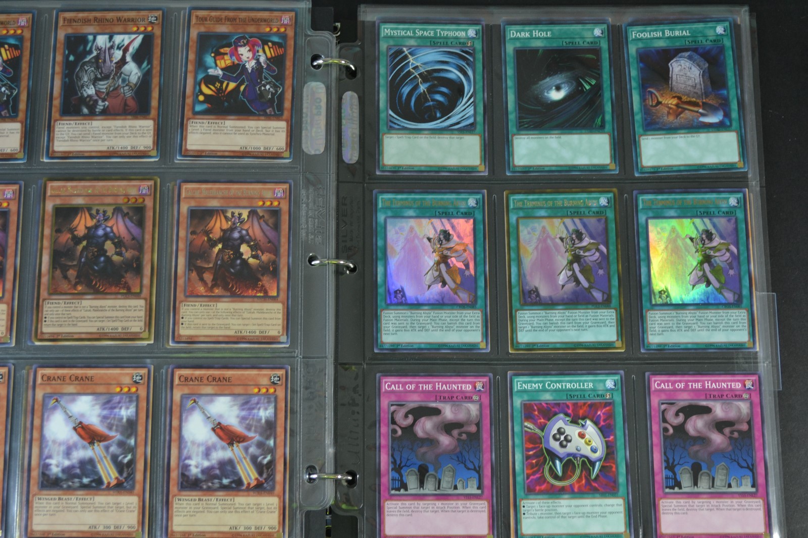 Yugioh Burning Abyss 4 Lot Deck Collection 49 Cards 35 Rares Dante