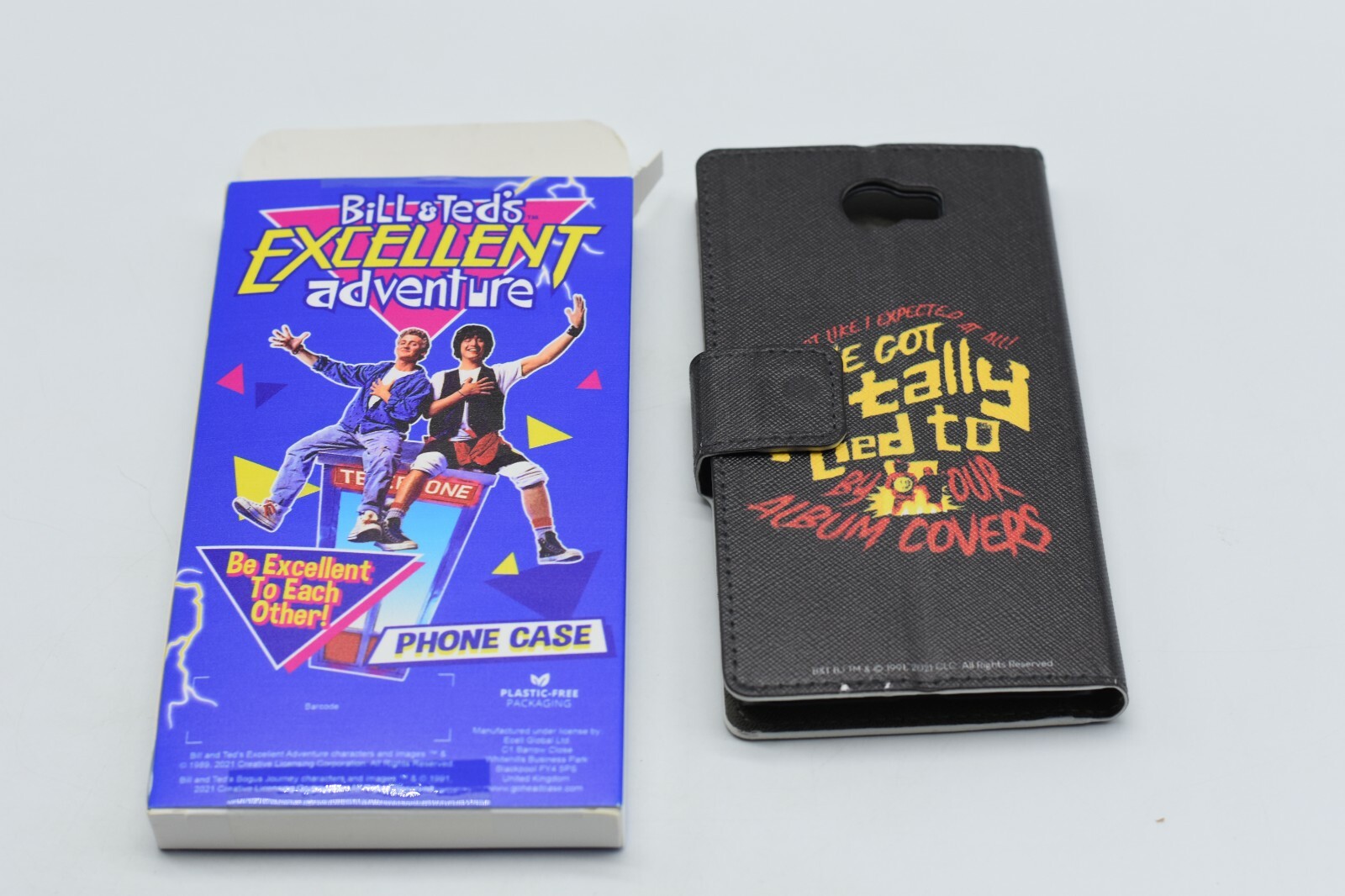 BILL & TED'S EXCELLENT ADVENTURE VINTAGE GRAPHICS & 2 face Coverings -3 ITEM LOT