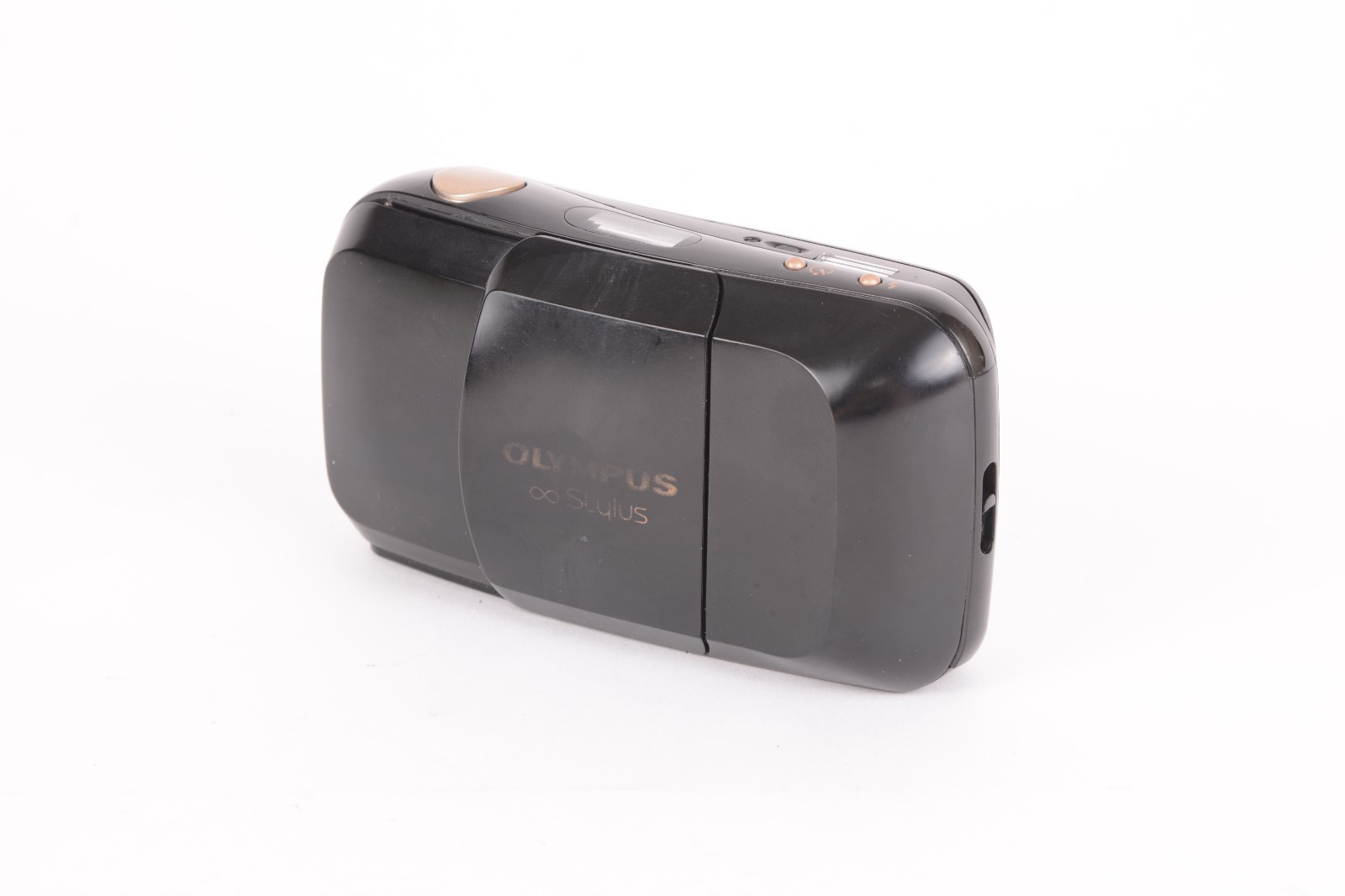 OLYMPUS ∞ Stylus Olympus Infinity Stylus 35mm Camera, Black with 35mm f/3.5 Lens