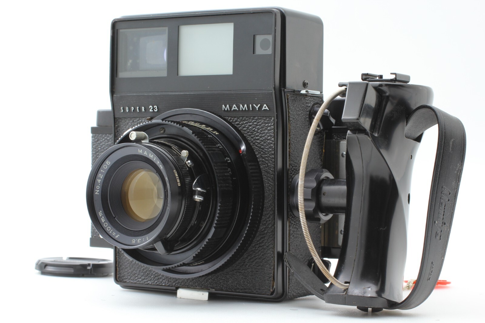 マミヤ　super23 EXC+5] Mamiya Super 23 Film Camera + 100mm f3.5 Lens 6x7