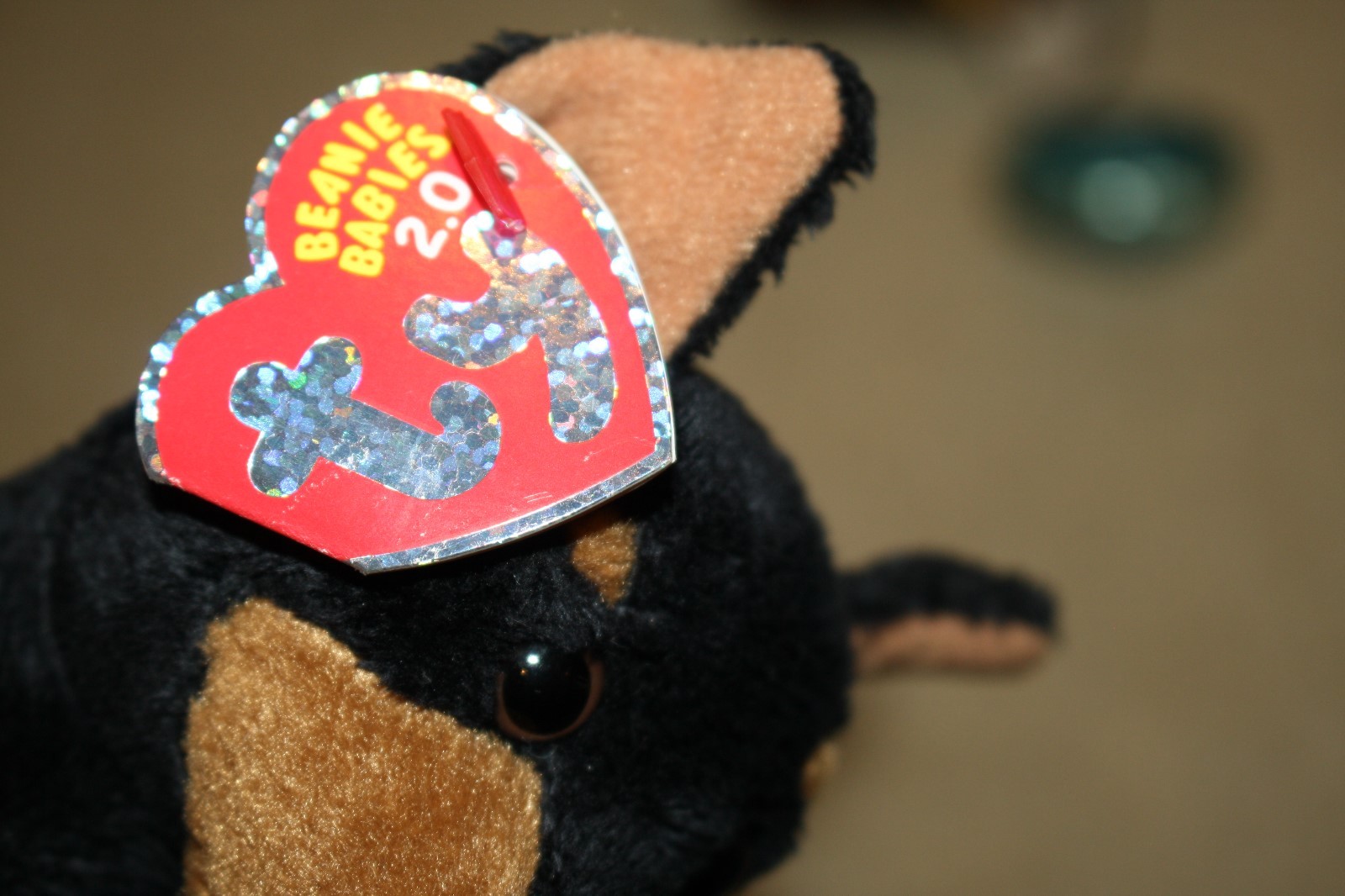 NWT TY 2.0 BEANIE BABY TROOPER THE DOG 6