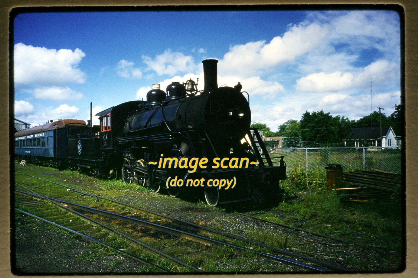 CHV Chattahoochee Valley 2-8-0 Steam #21 in 1960, Original CHV Chattahoochee Valley 2-8-0 Steam #21 in 1960, Original