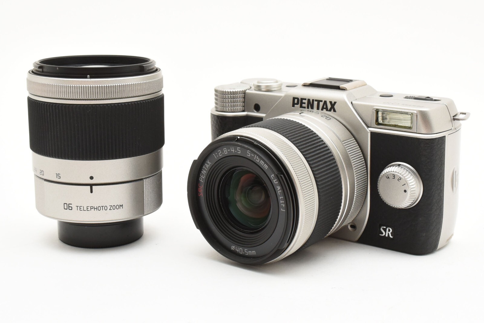 PENTAX　Q10 Amazon.com : Pentax Q10 12.4MP with 02 zoom lens kit (Silver