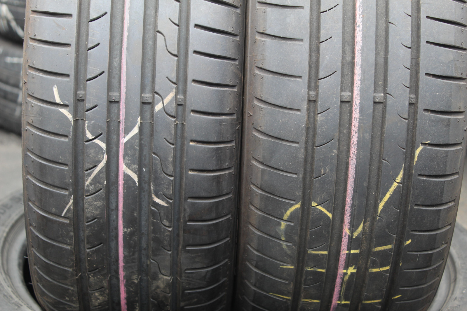 205 55 16 Dunlop, Sport Blue, 91&94V, x2 A Pair 7.5mm (F1_tyres) FO L3521