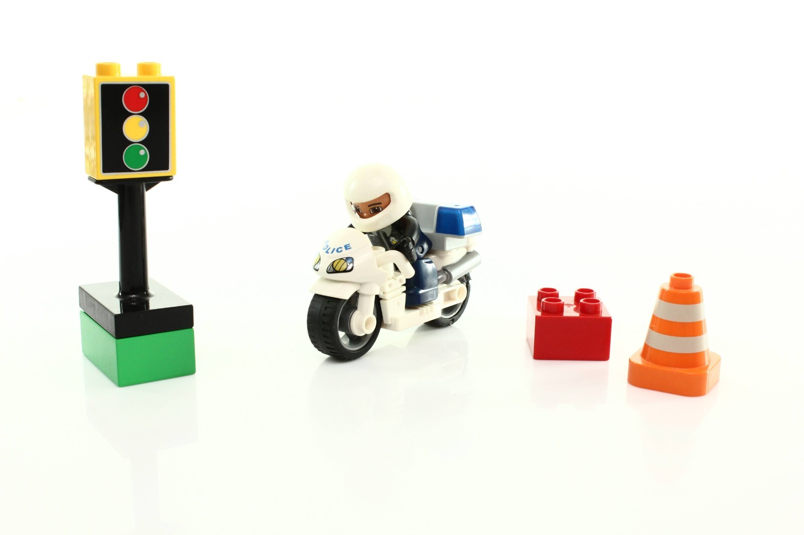 Lego DUPLO Town Police Set 5679 Police Bike vintage rare 2011
