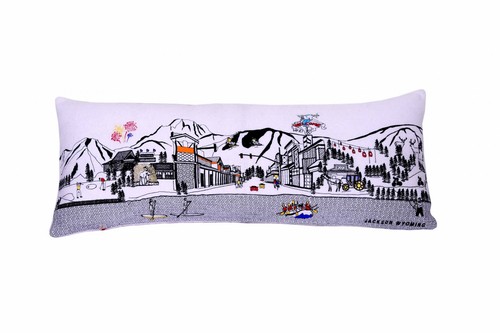 Декоративная подушка для поясницы Jackson Daylight Skyline 35 White