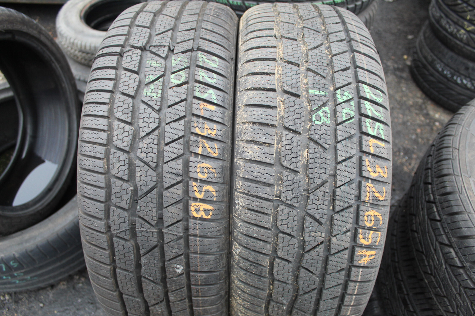 New 225 50 18 Continental, Winter, M+S, XL, 99H, x2 A Pair (F1_tyres) L3265