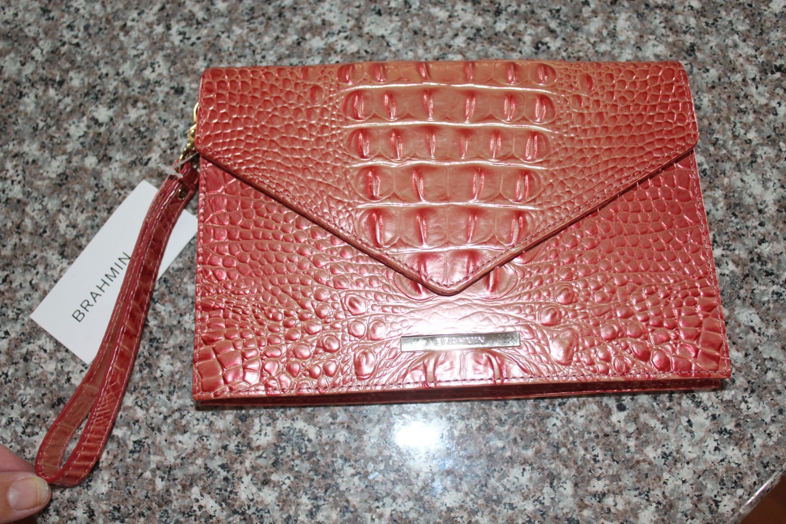 BRAHMIN Sara Clutch Bellini Melbourne New With Tags Read Full Description eBay