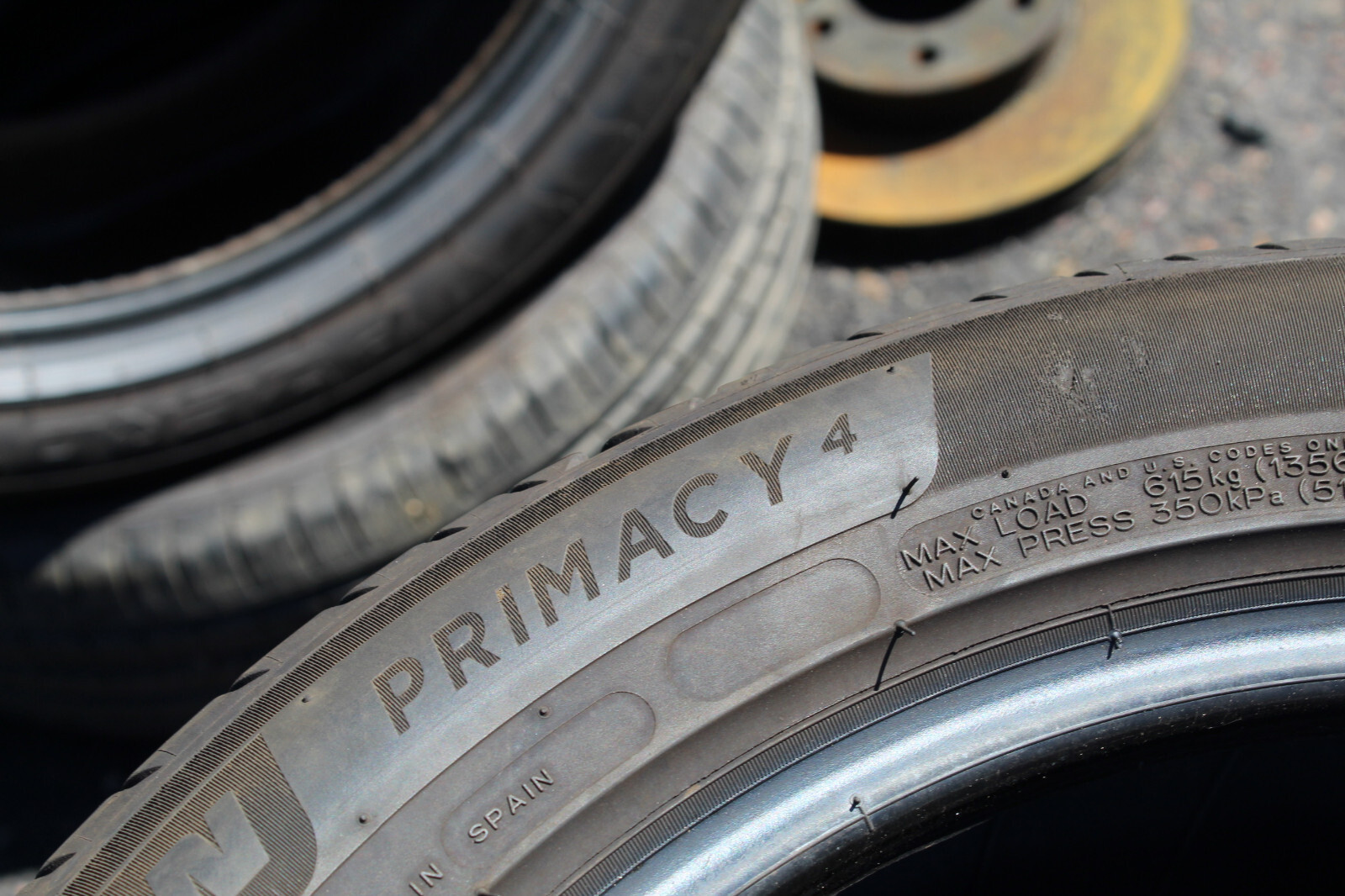 205 55 16 Michelin, Primacy 4, 91H/V, x2 A Pair 6.0mm (F1_tyres) L2736