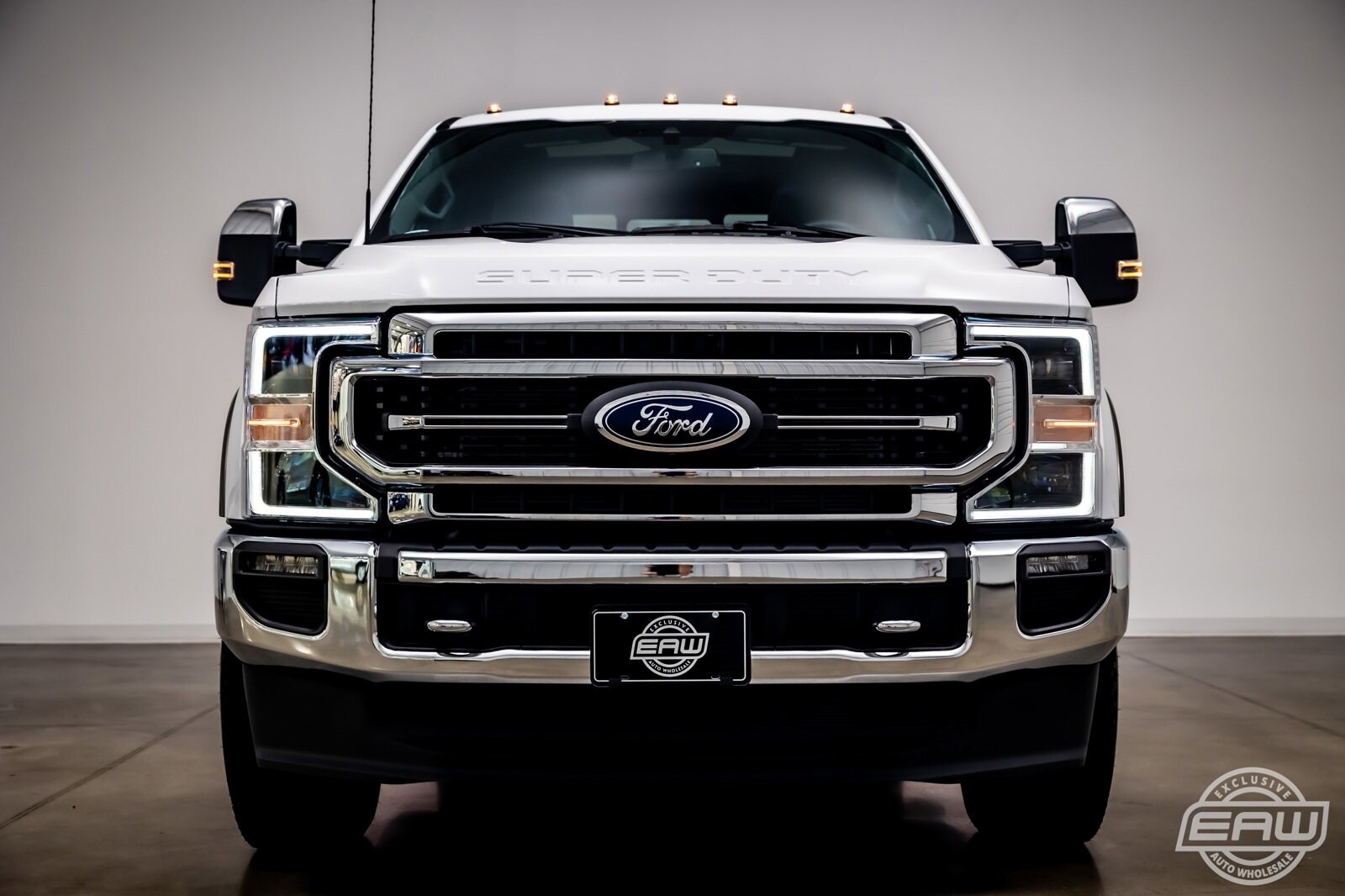 2022 Ford Super Duty F250 Srw Lariat 901 Miles Oxford White Crew Cab