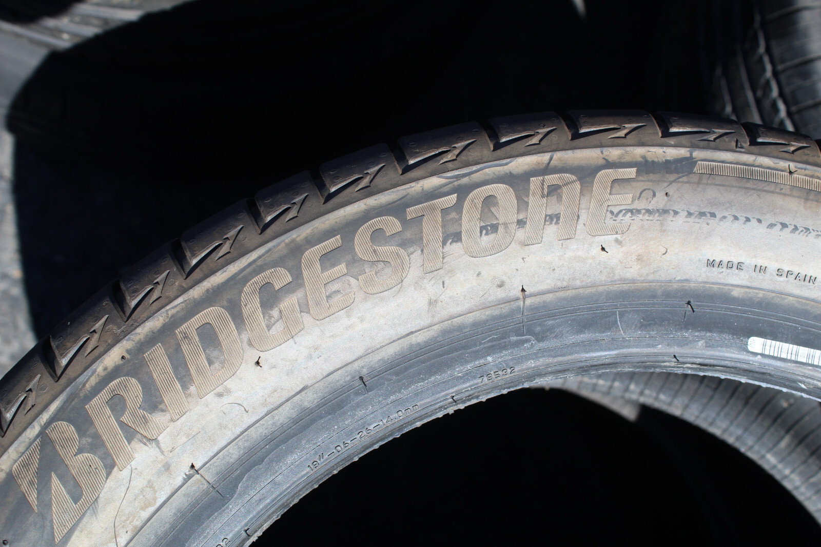 New 255 45 18 Bridgestone, Turanza T005, 103H, x2 A Pair (F1_tyres) L2723