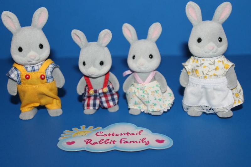 calico critters cottontail rabbit family
