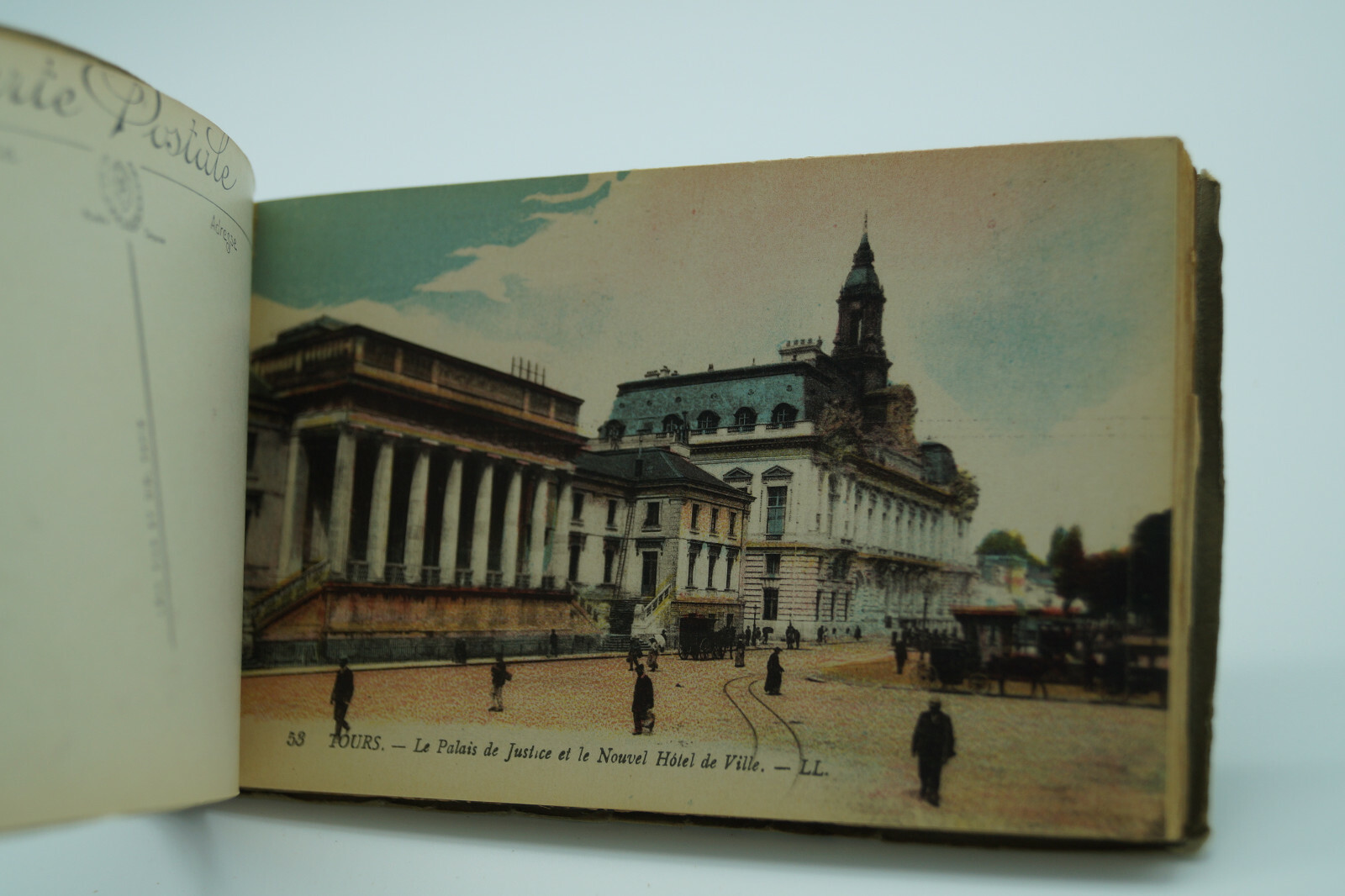 Tours Book of 18 Unused French Postcards Photos