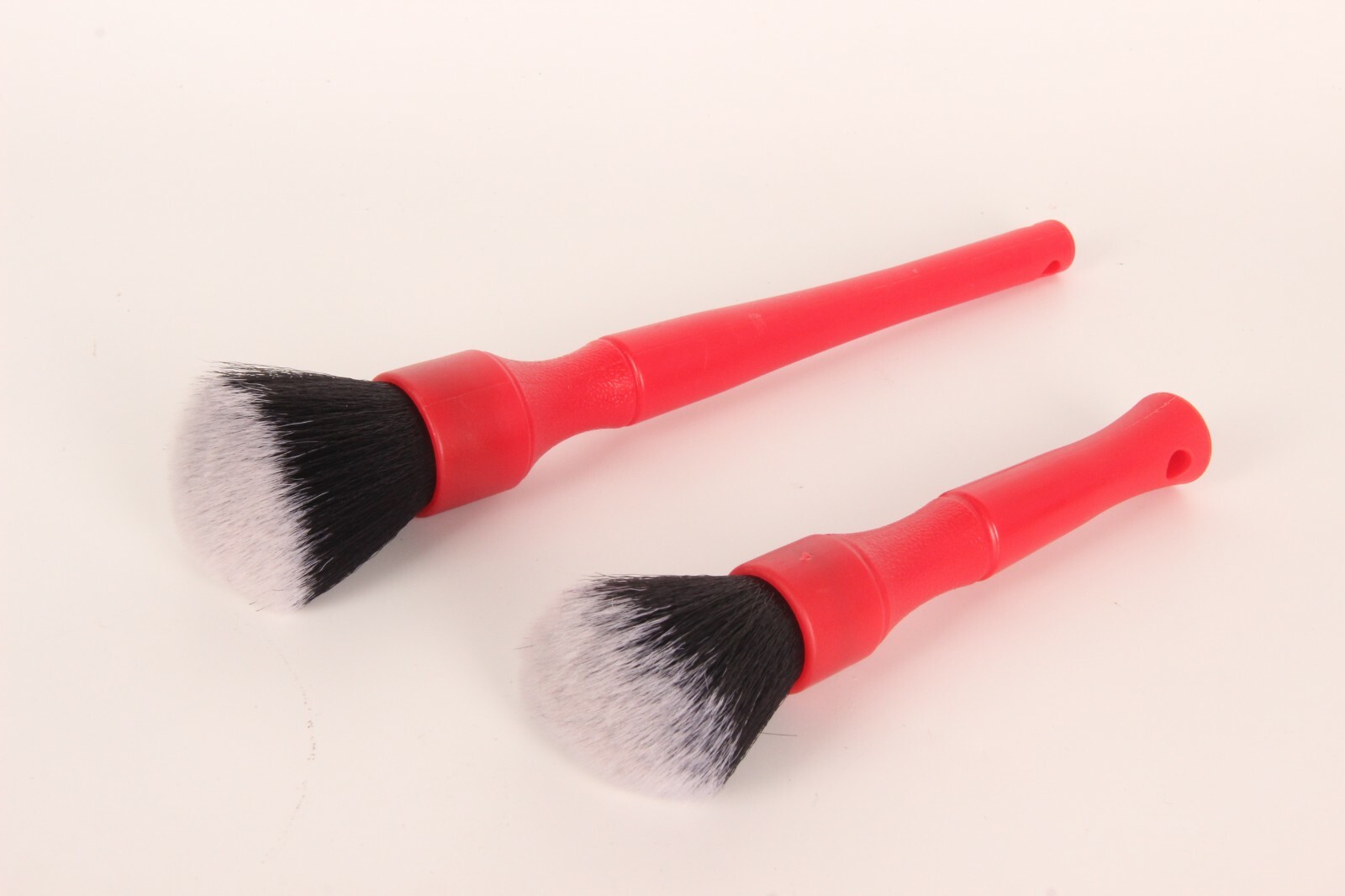 US 2x BEST Boar Hair Detail Brush Auto Detailing Brushes