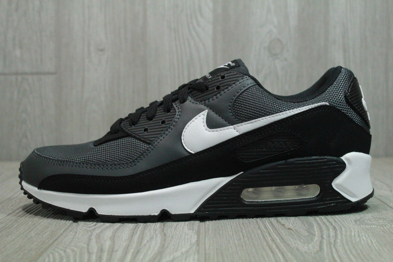 Nike Air Max 90 Grey White Smoke Grey Mens Shoes CN8490-002 Nike Air Max 90 Grey White Smoke Grey Mens Shoes CN8490-002