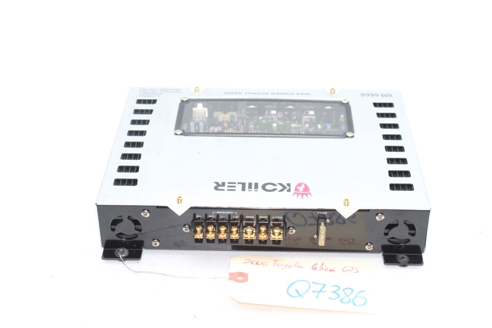KOIILER XM 6666 2 CHANNEL 420W CROSSOVER AMPLIFIER Q7386 | eBay KOIILER XM 6666 2 CHANNEL 420W CROSSOVER AMPLIFIER Q7386 | eBay