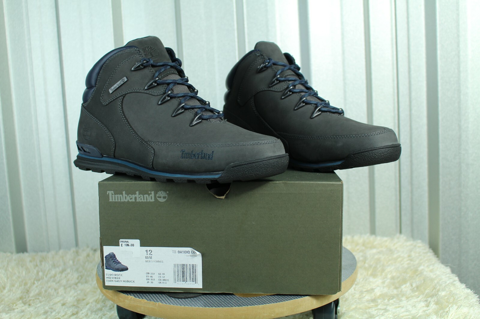 grey nubuck timberlands