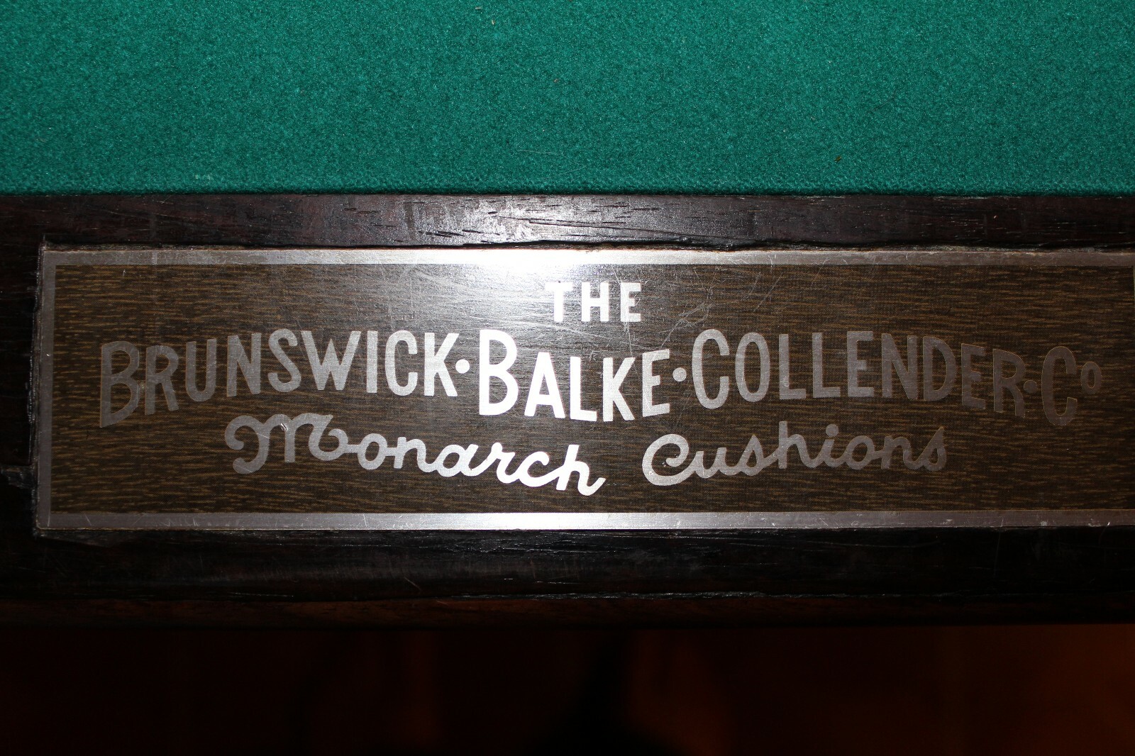 pool table