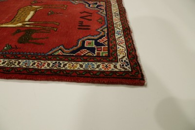 Perser Orientteppich Super Hamadan ( 100 X 70 cm ) Handgeknüpft Top Neu
