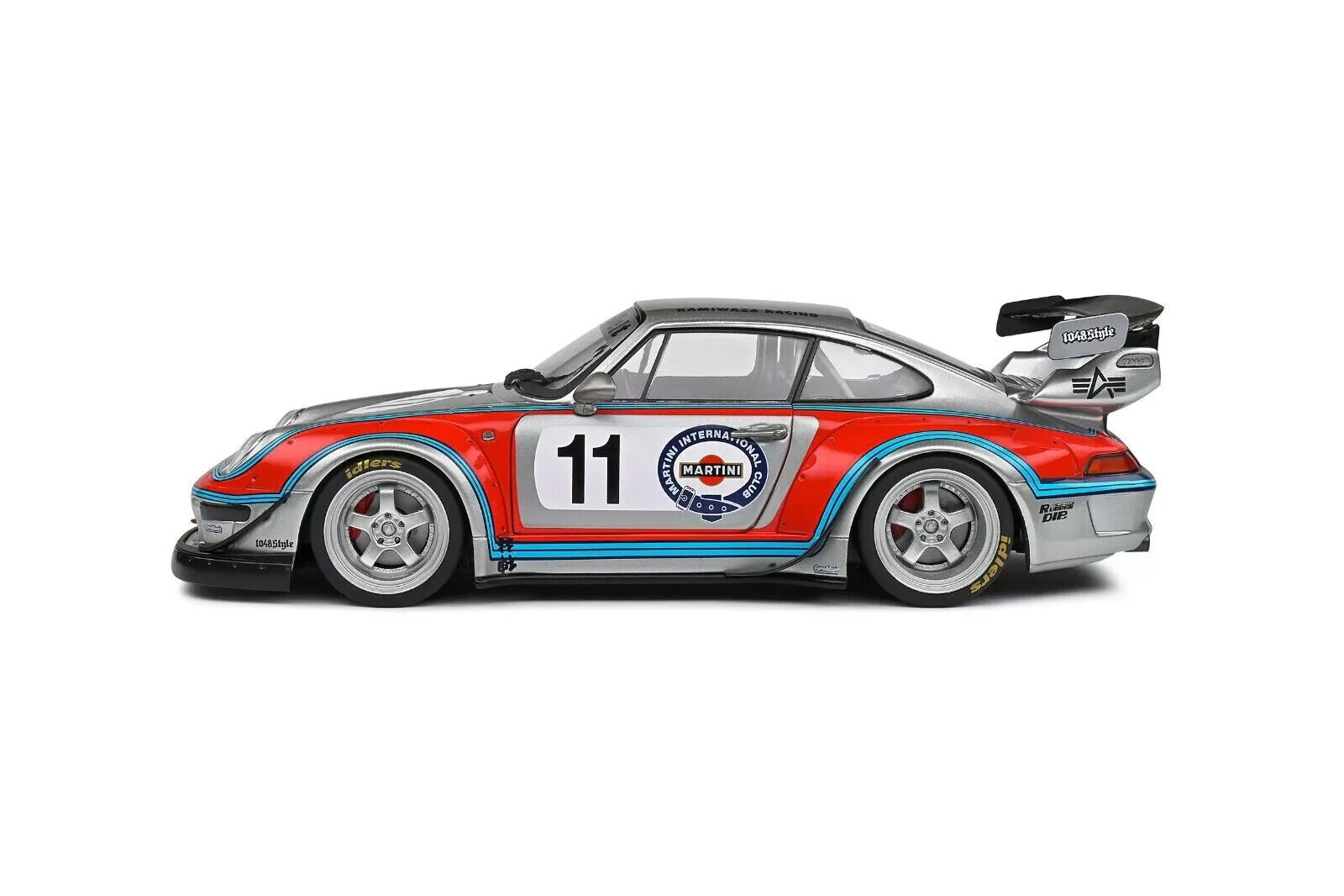 【限定999台】PGM RWB Porsche 993 MARTINI PGM Models 1:64 Porsche 993 RWB Martini #11 Standard Edition
