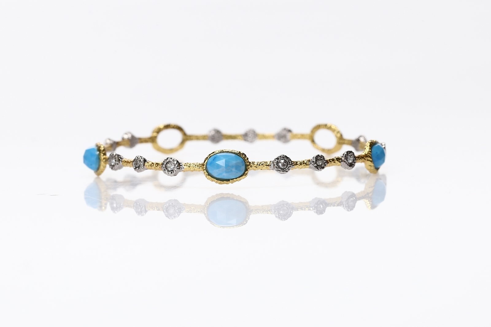 ALEXIS BITTAR Women's Gold Tone Bangle Bracelet