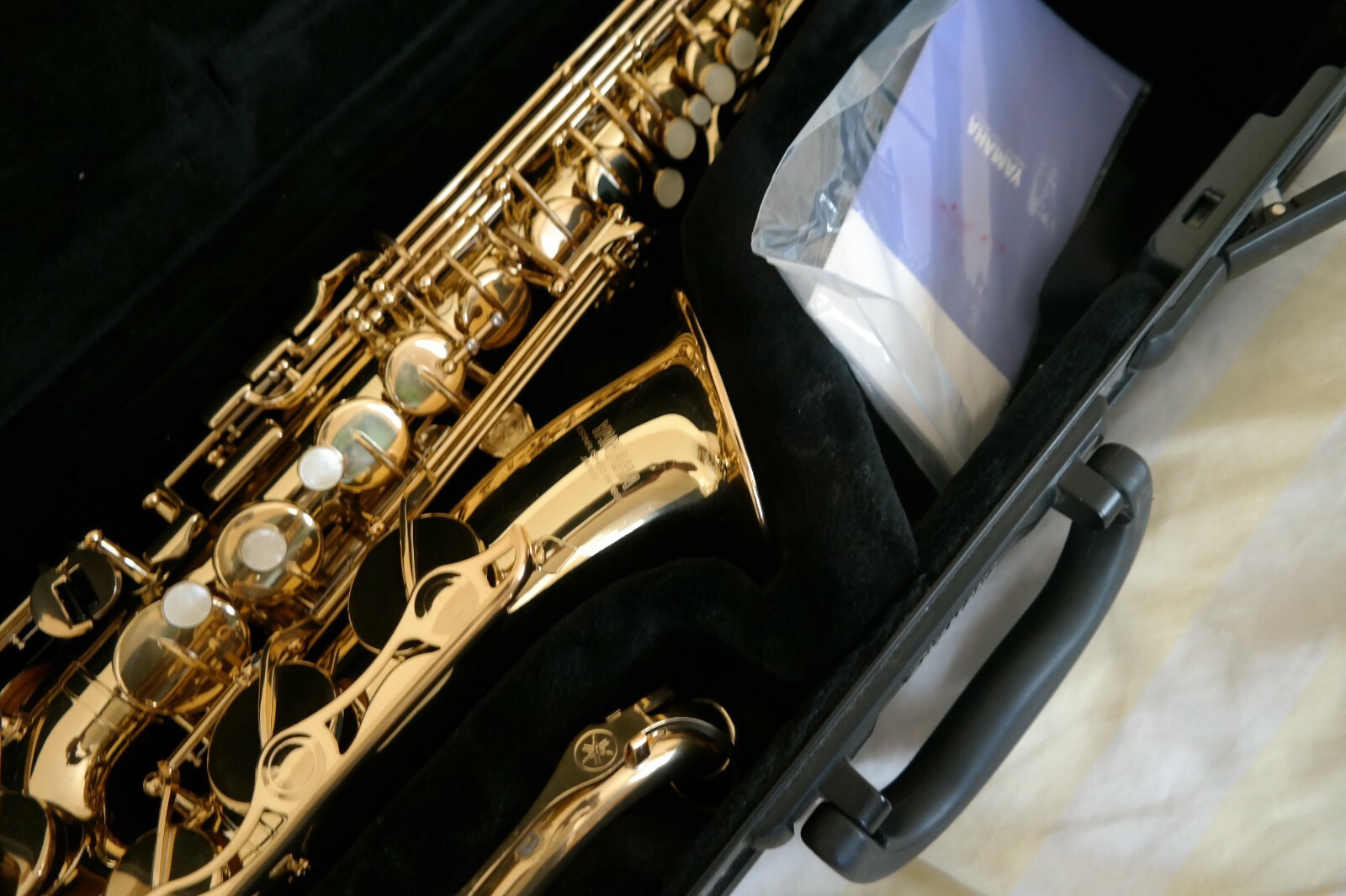 Yamaha YAS-275 Alto Gold Lacquer Saxophone / Reducedd