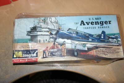 MONOGRAM 1:48 US NAVY TBF AVENGER TORPEDO BOMBER PA31-149