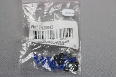 ZC1254 Eligor 120042 Vehicule miniature 1/43 10 Girophares bleus base noire