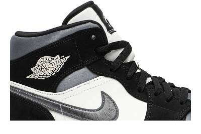 JORDAN AIR JORDAN AIR JORDAN 1 MID SE 'SATIN SMOKE GREY' 852542-011