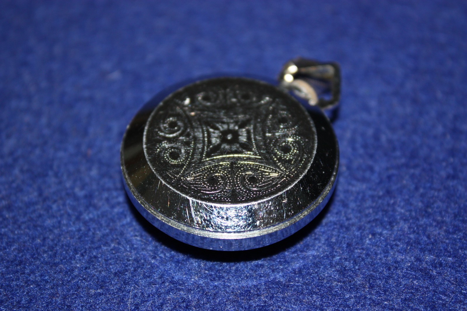 Bercona Pocket Watch Silver Tone Needs Battery