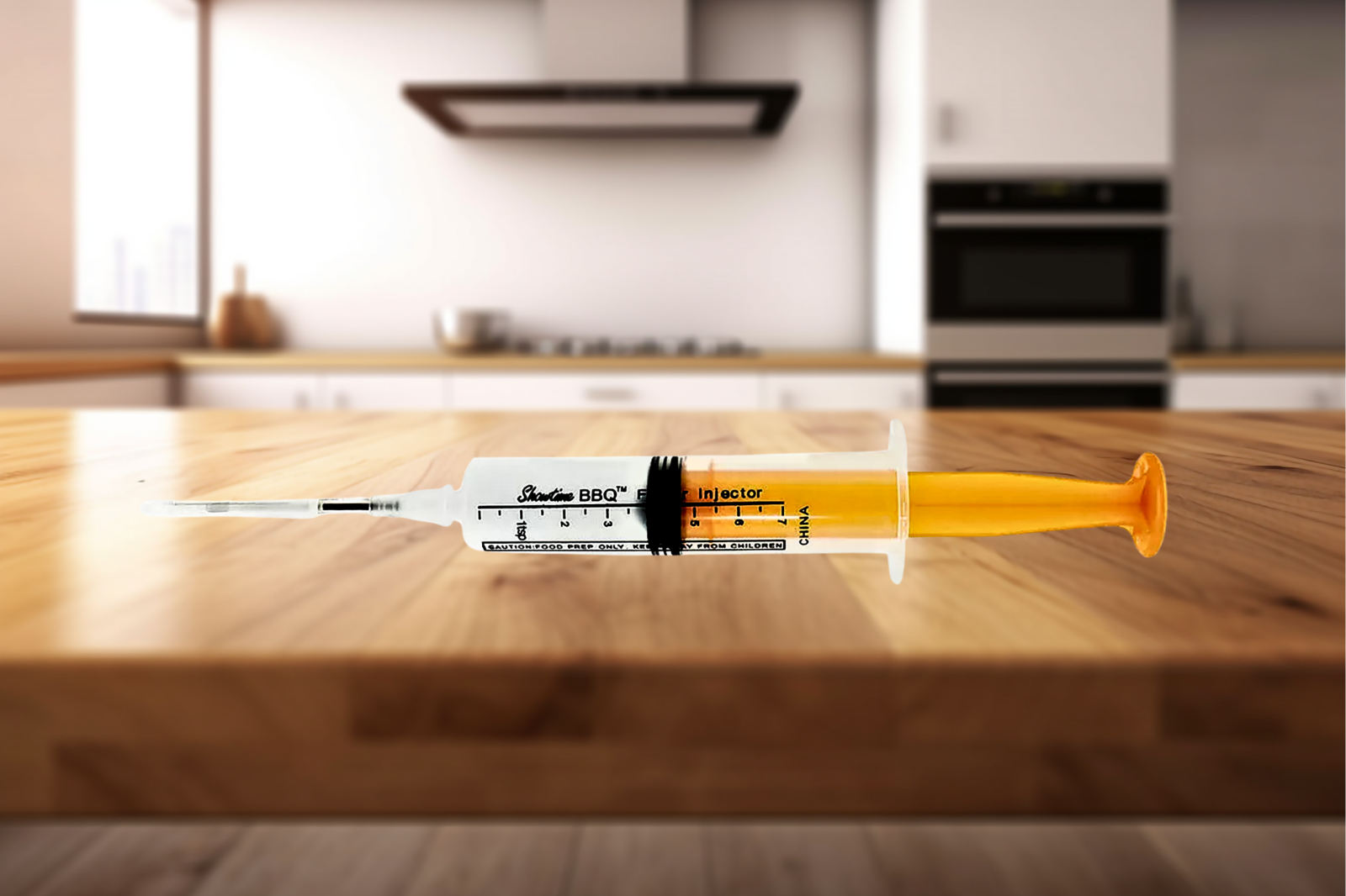 New Sealed Ronco Showtime Giant Liquid Flavor Injector Ron Popeil Food Syringe