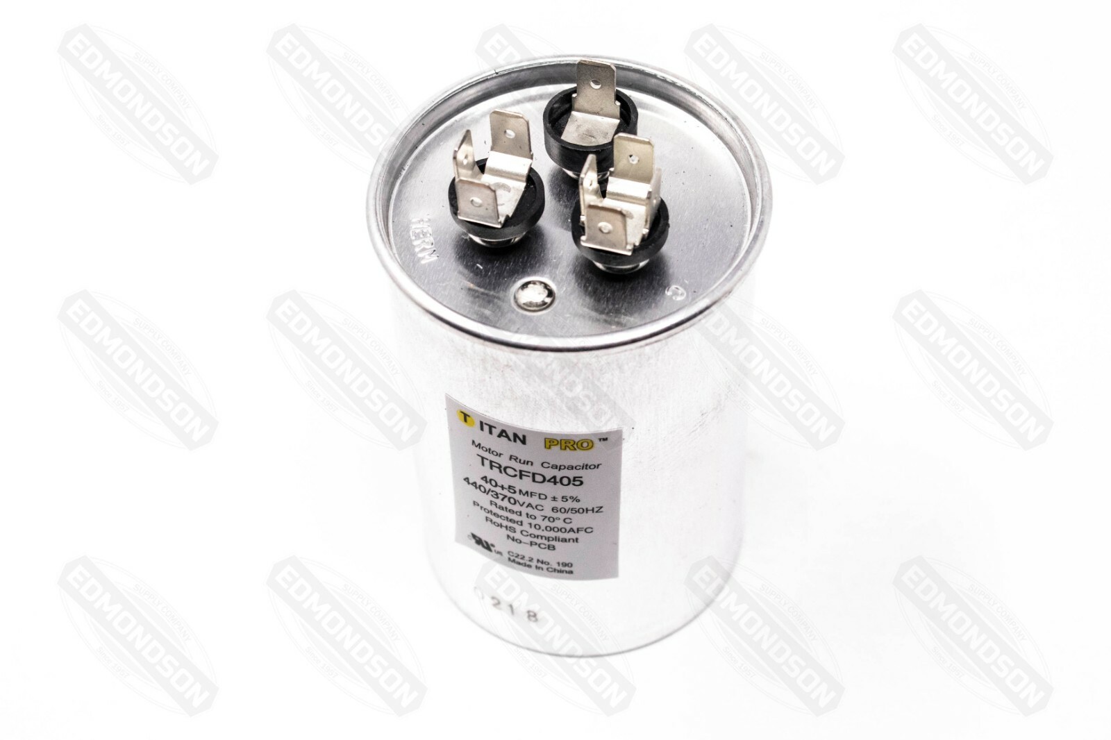 Packard TRCFD405 Titan PRO Run Capacitor 40+5 MFD 440/370 Volt Round 840899104614 | eBay Packard TRCFD405 Titan PRO Run Capacitor 40+5 MFD 440/370 Volt Round 840899104614 | eBay