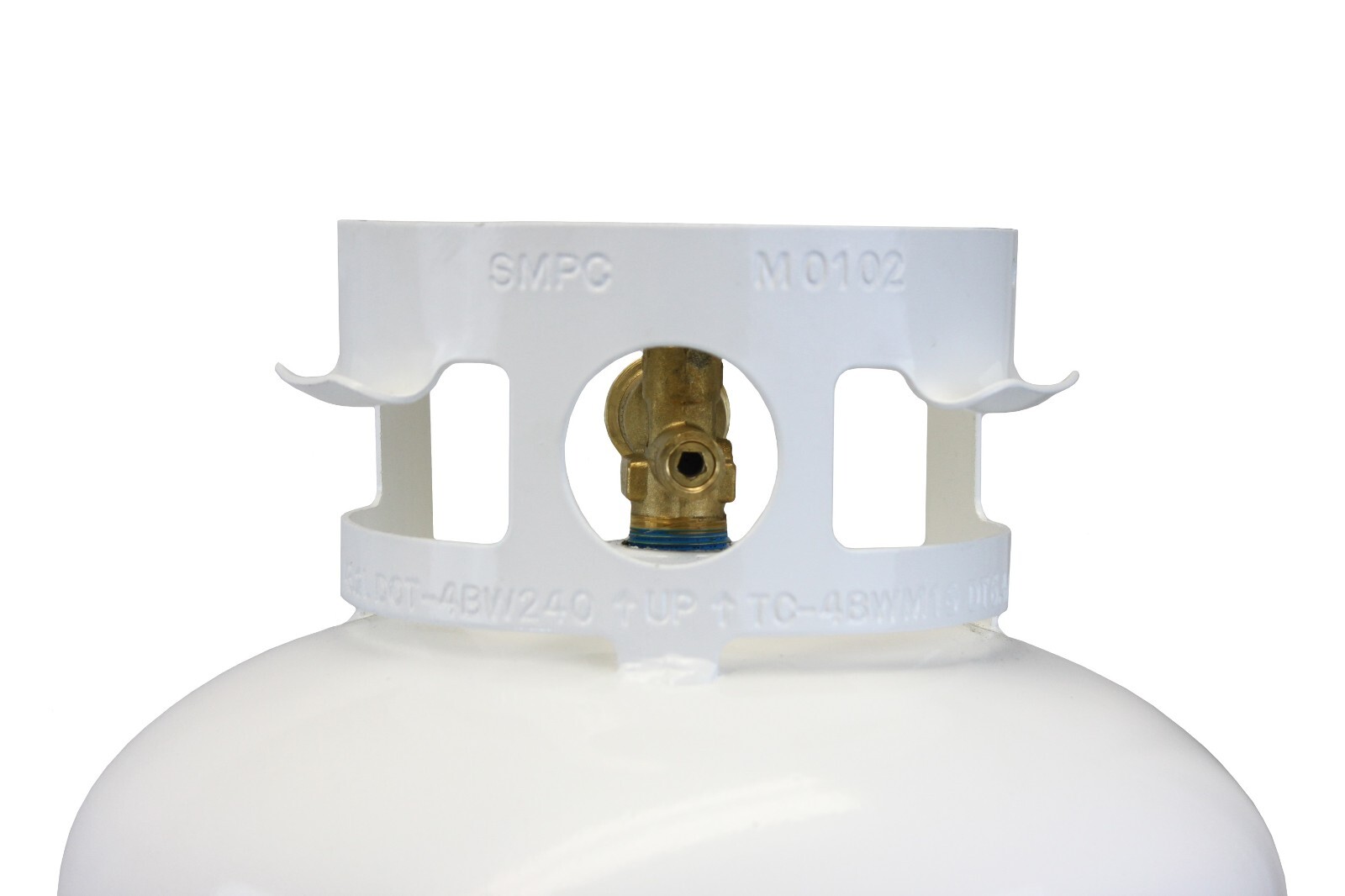 NEW 40 LB Pound Steel Propane Tank Refillable Cylinder with OPD Valve