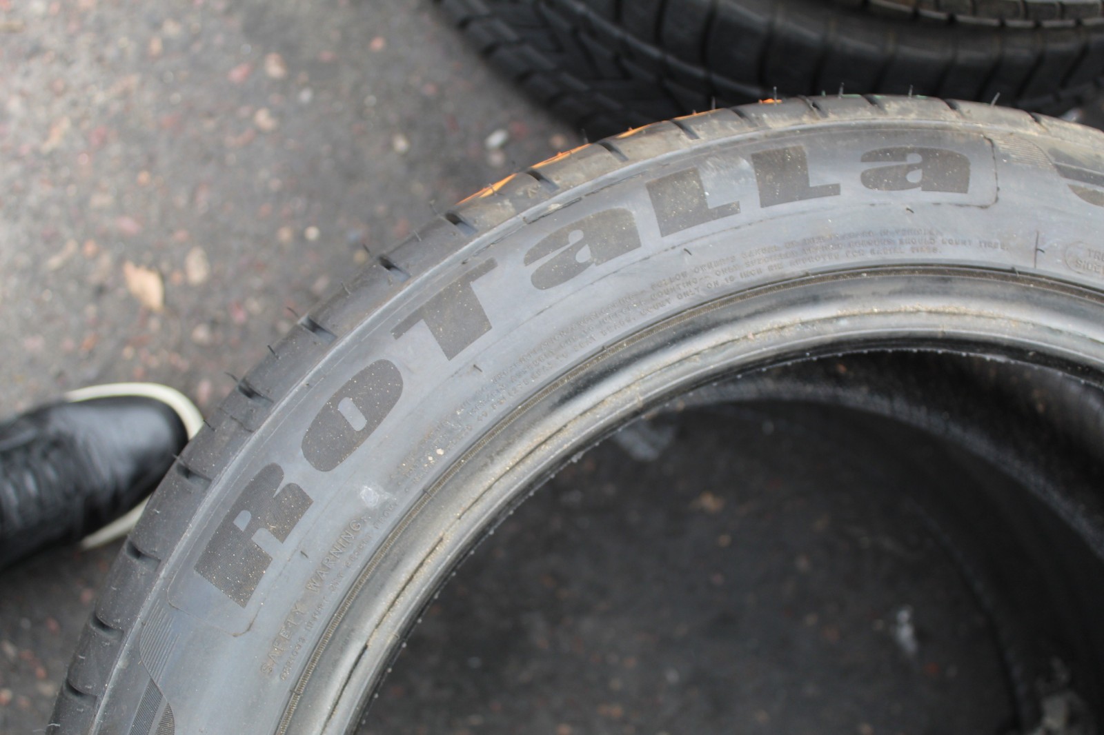 New 245 45 18 Rotala, Setulla SRace RU01, 100Y, x1 Single Tyre (F1_tyres) L3686