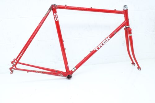 Vintage Trek 330 Road Bike Frame 55c True Temper 4130 Cromo Lugged 58c L' Eroica
