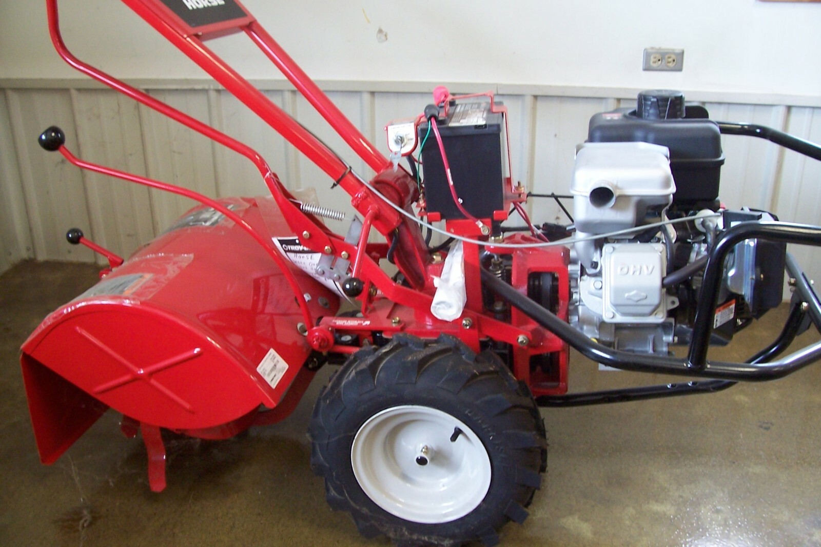 Troy Bilt Big Red Horse Tiller