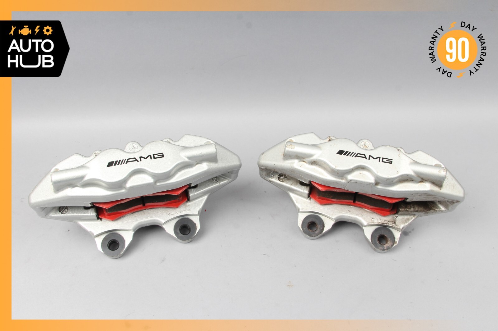 Mercedes W211 E55 AMG SL600 Rear Left & Right Brake Caliper Calipers Set OEM