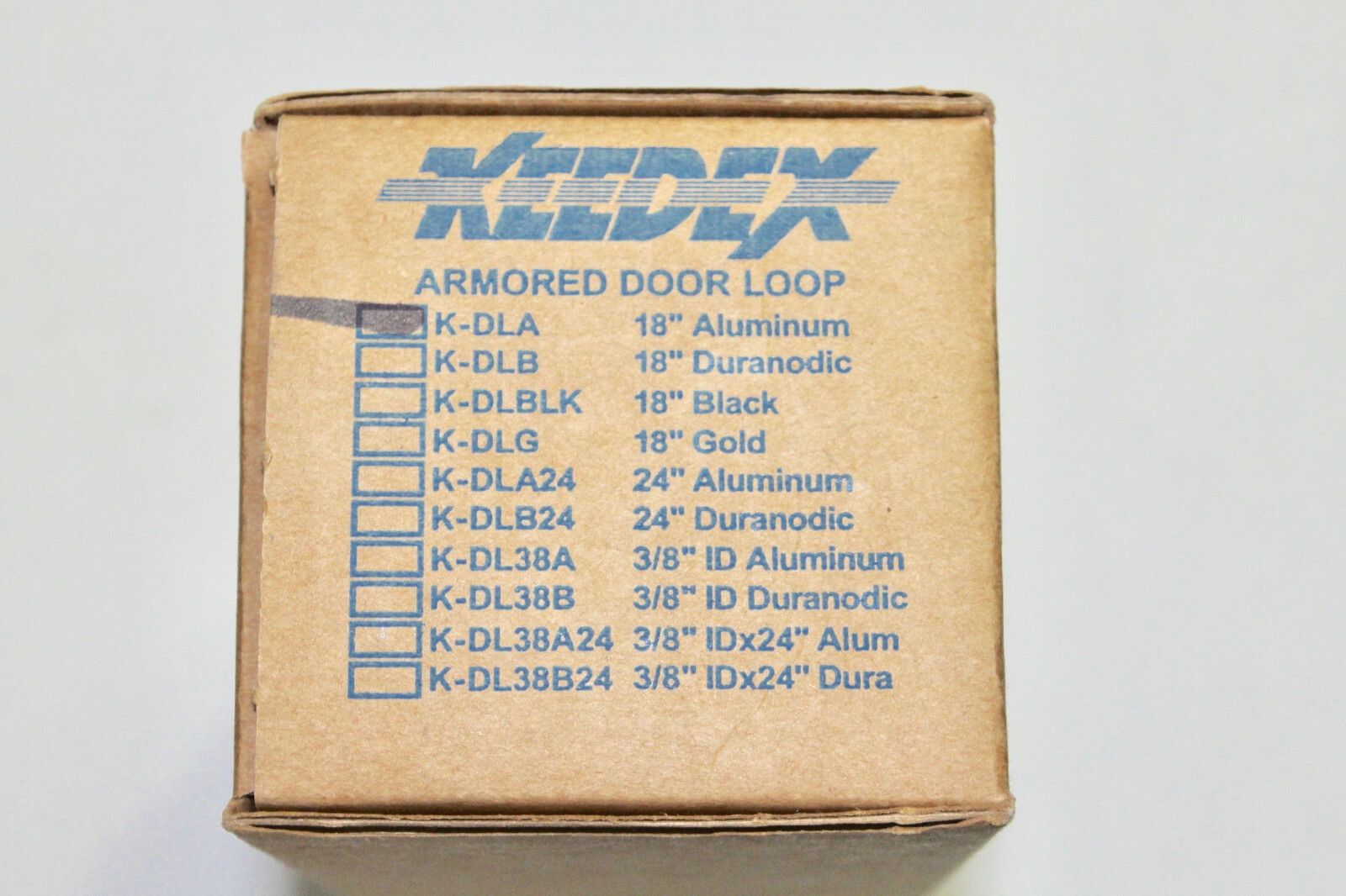 Keedex K-DLA Armored Door Loop 1/4