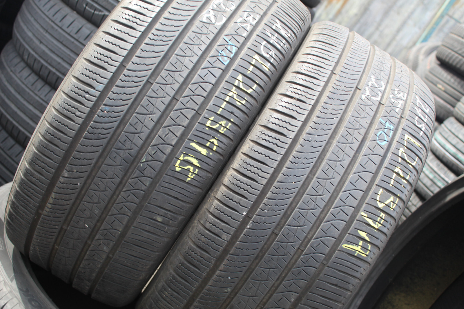 275 35 22 Pirelli, All Season, XL, M+S, 104W, x2 A Pair 6.0mm (F1_tyres) L2239