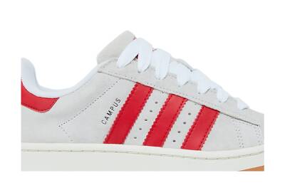 Pre-owned Adidas Originals Adidas Wmns Campus 00s 'crystal White Scarlet' Gy0037