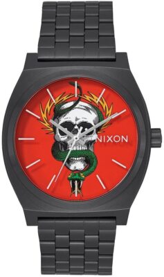 Nixon McGill Bones Brigade Skateboard Time Teller Watch, A045 2836, New In Box