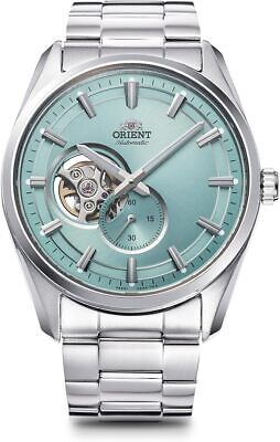 Pre-owned Orient Rn-ar0009l Blue Contemporary 24 Jewels Automatic Mechanical Watch Men F/s