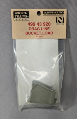 N scale Micro Trains # 499 43 920     DRAG LINE BUCKET LOAD
