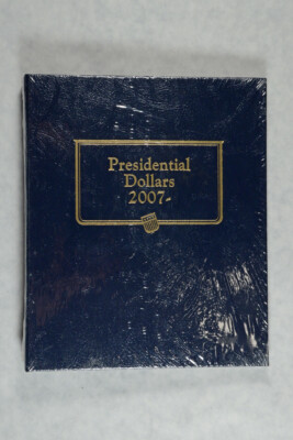 JH1738 Presidential Dollars 2007- Whitman Classic Album, New