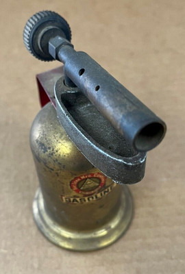 Vintage Mini Gasoline Blo Torch from The Lenke Company Boston Ma. Untested