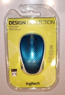 Logitech Design Collection 3 Buttons 1 x Wheel USB RF Wireless Optical Mouse