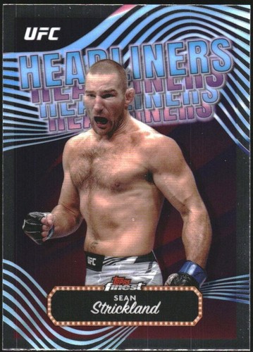2024 Topps Finest UFC - Sean Strickland #HDL-16