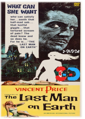 Last Man On Earth 1964 2-DVD 3-D Widescreen Classic Horror Vincent Price